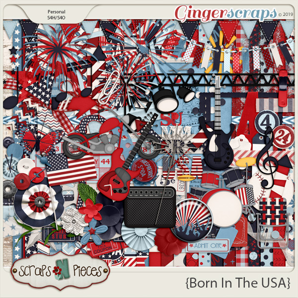 Born In The USA kit by Scraps N Pieces