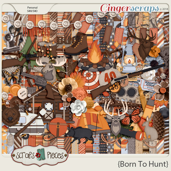Born To Hunt Kit by Scraps N Pieces