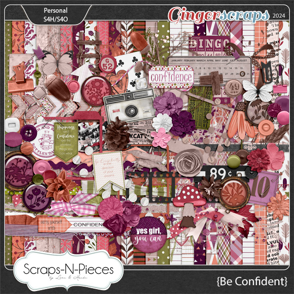 Be Confident Bundled Kit by Scraps N Pieces