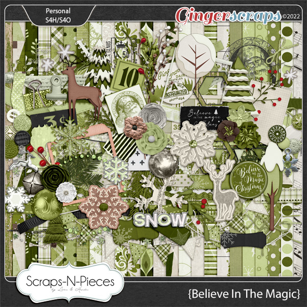 Believe In The Magic kit by Scraps N Pieces