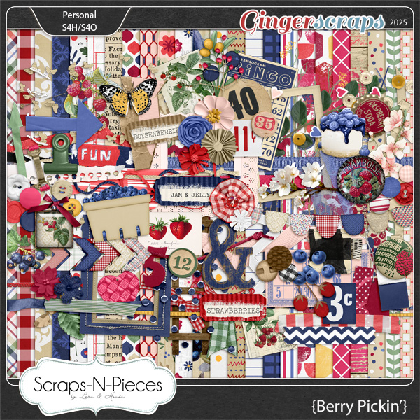Berry Pickin Kit by Scraps N Pieces