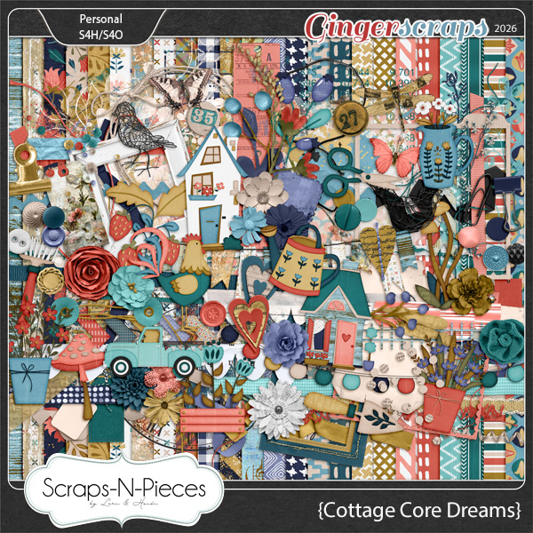 Cottage Core Dreams Kit by Scraps N Pieces