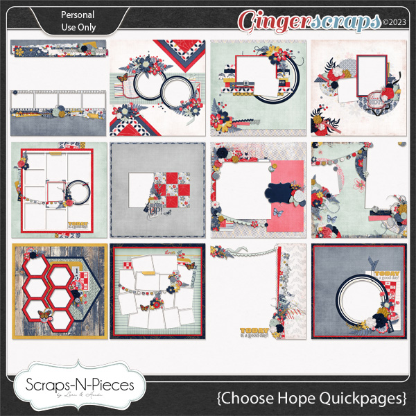 Choose Hope Quickpages by Scraps N Pieces