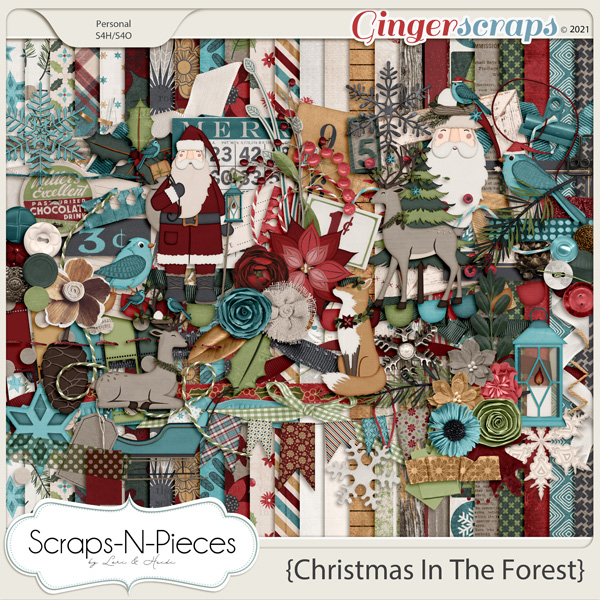 Christmas In The Forest Kit by Scraps N Pieces