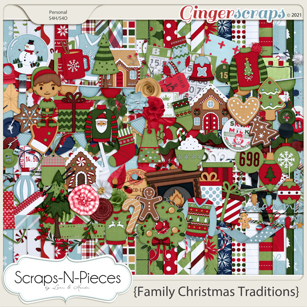 Family Christmas Traditions by Scraps N Pieces