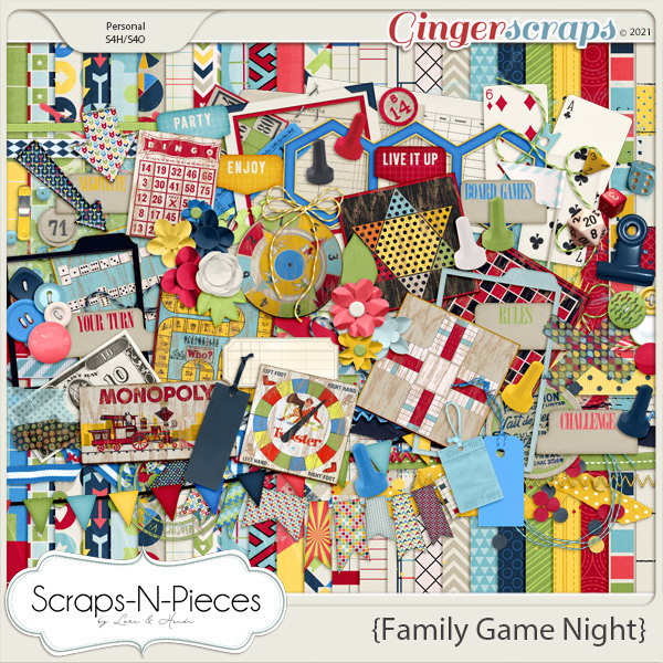 Family Game Night Bundle - Scraps N Pieces