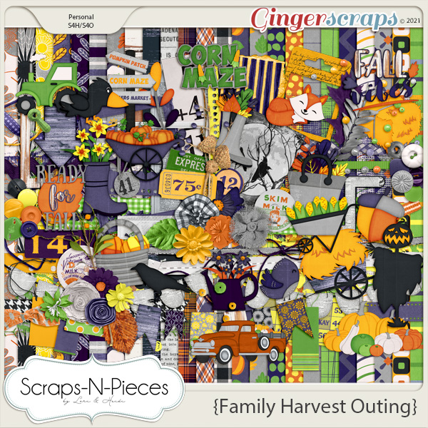 Family Harvest Outing Bundled Kit by Scraps N Pieces