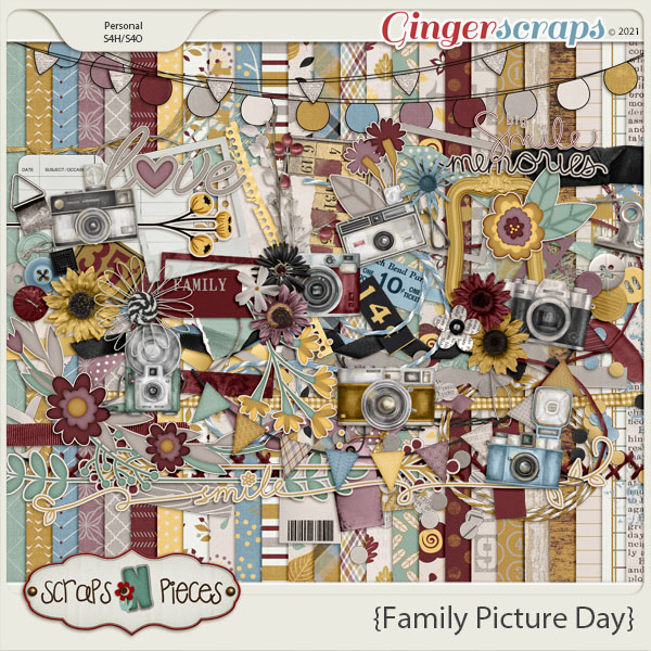Family Picture Day Bundled Kit - Scraps N Pieces
