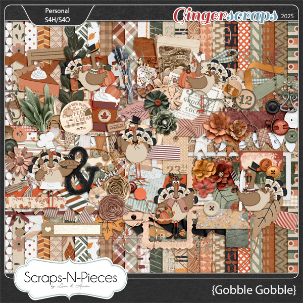 Gobble Gobble Kit by Scraps N Pieces