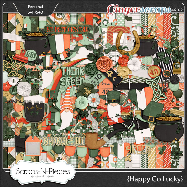 Happy Go Lucky kit by Scraps N Pieces