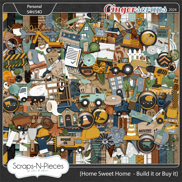 Home Sweet Home - Build It or Buy It Kit by Scraps N Pieces