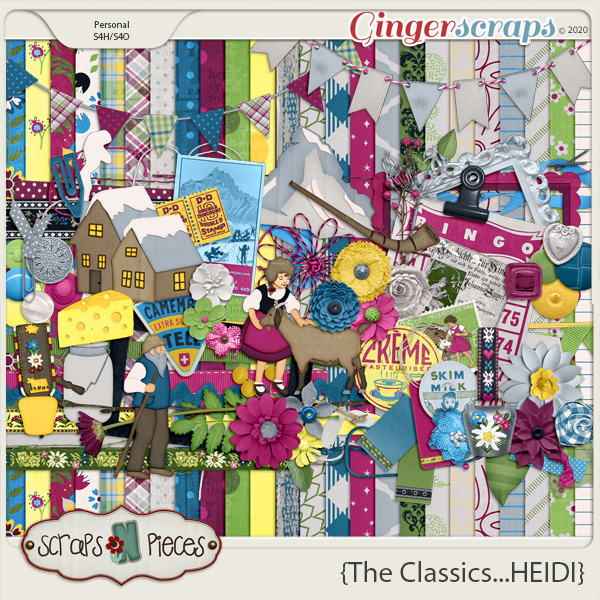 The Classics...Heidi kit by Scraps N Pieces