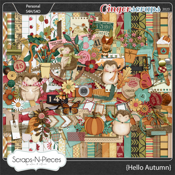 Hello Autumn Kit by Scraps N Pieces