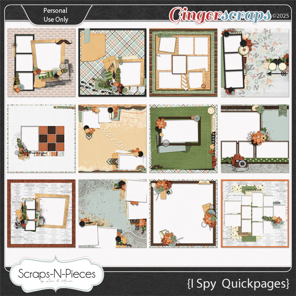 I Spy Quickpages by Scraps N Pieces