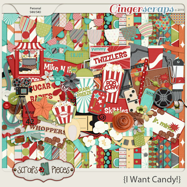 I Want Candy kit by Scraps N Pieces