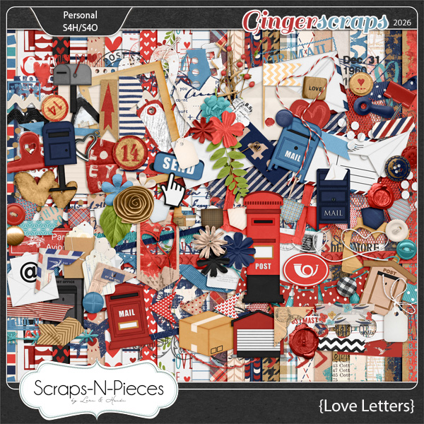 Love Letters Kit by Scraps N Pieces