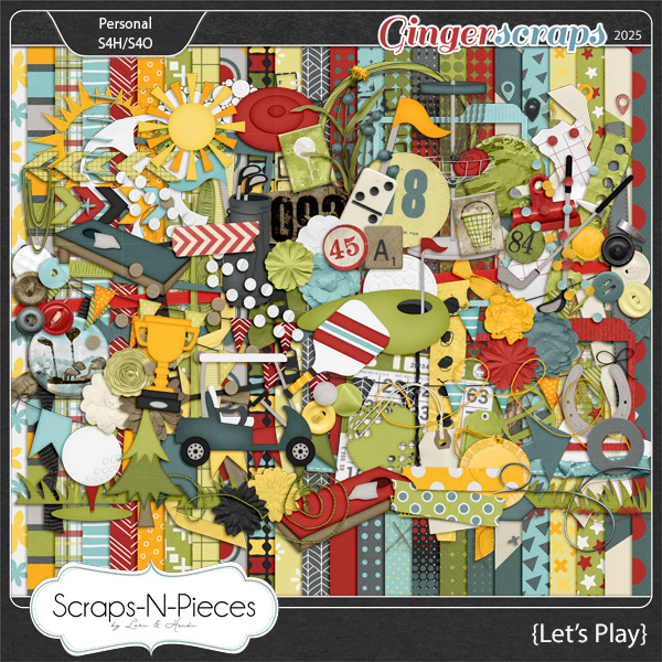 Let's Play kit by Scraps N Pieces