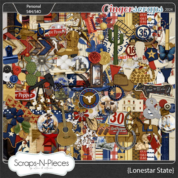 The Lonestar State Kit by Scraps N Pieces