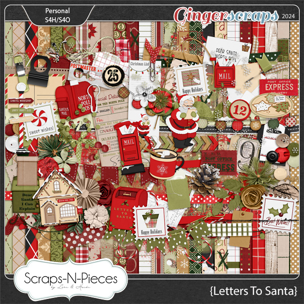 Letters To Santa Kit by Scraps N Pieces