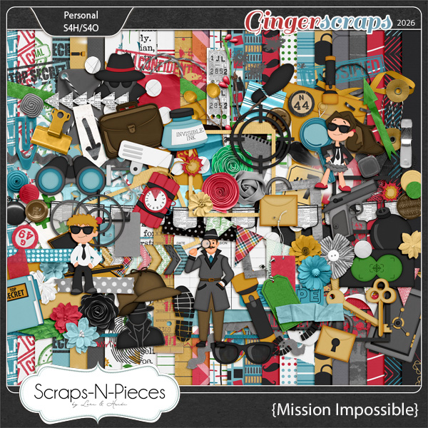 Mission Impossible Kit by Scraps N Pieces