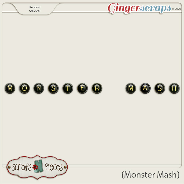 Monster Mash Alpha - Scraps N Pieces 