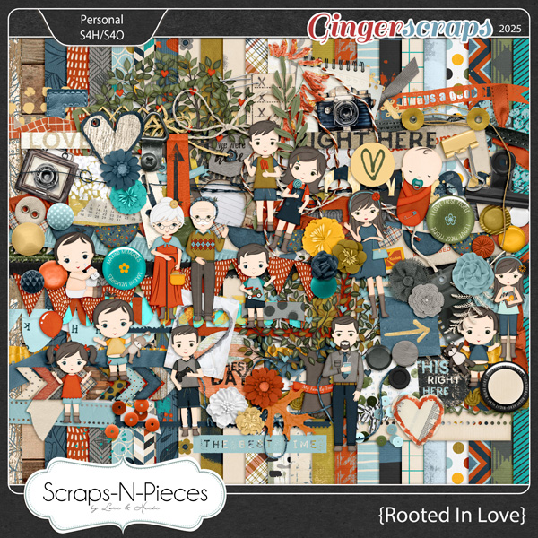 Rooted In Love Kit by Scraps N Pieces