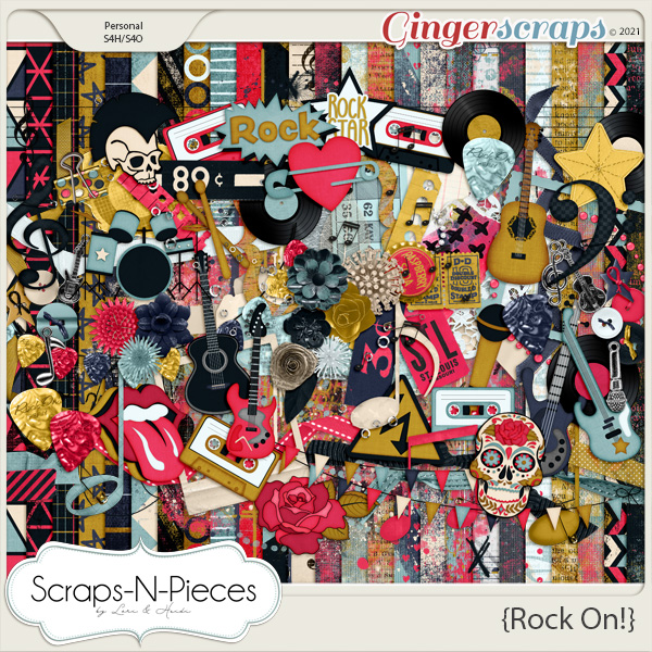 Rock On Kit - Scraps N Pieces