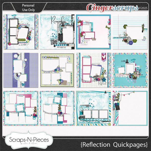 Reflection Quickpages by Scraps N Pieces 