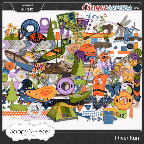 River Run Embellishments by Scraps N Pieces