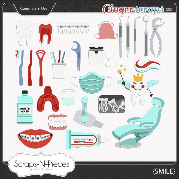 Smile Commercial Use Templates by Scraps N Pieces