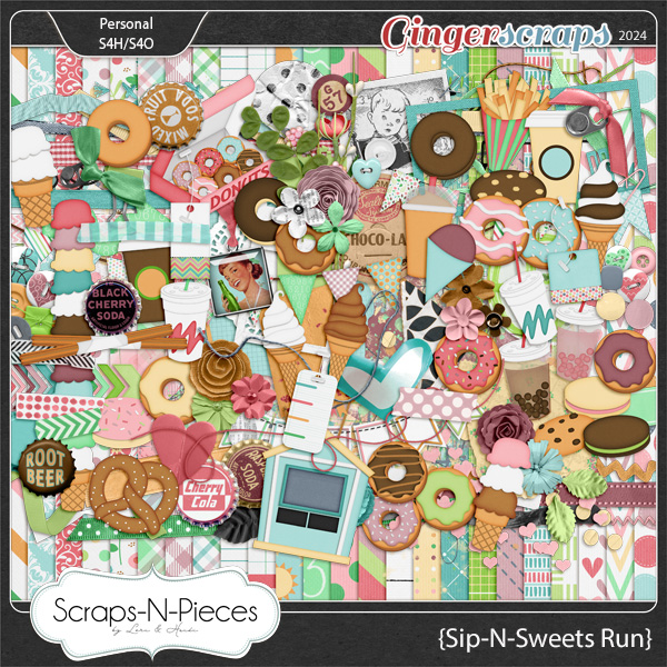 Sip N Sweets Run Kit by Scraps N Pieces