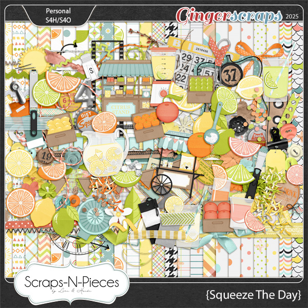 Squeeze The Day Kit by Scraps N Pieces