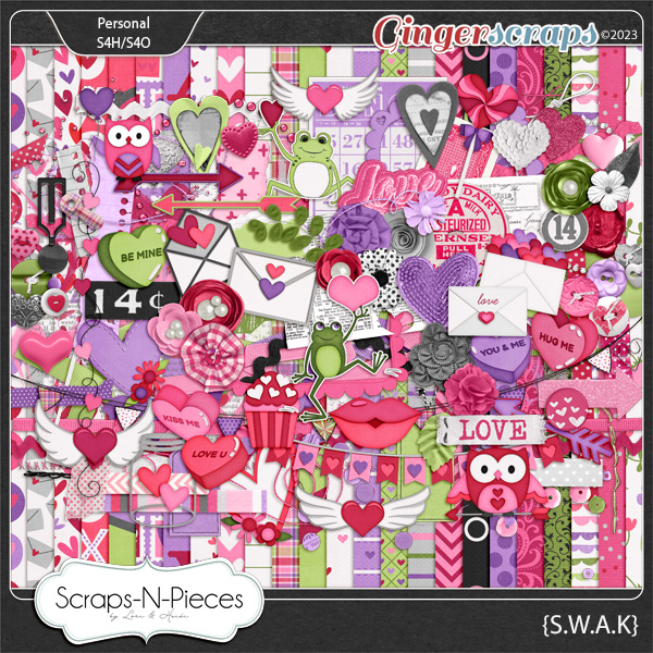 Sealed With A Kiss Bundle by Scraps N Pieces