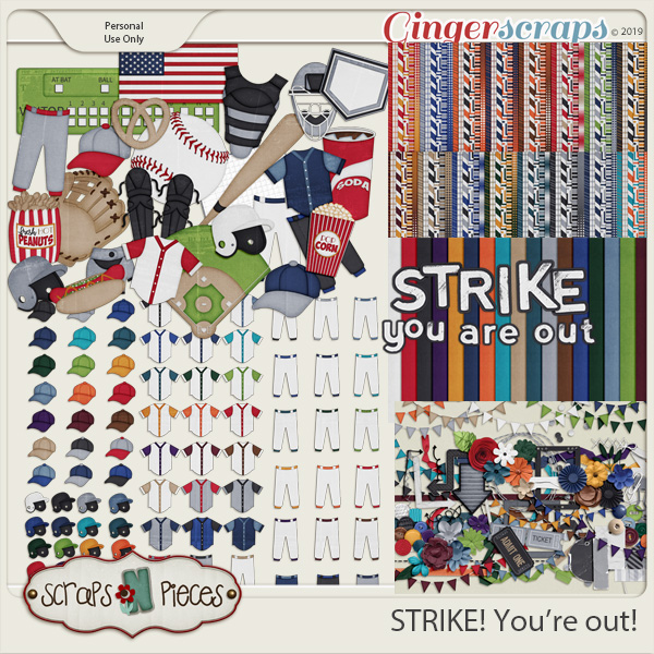 Strike You're Out bundle by Scraps N Pieces