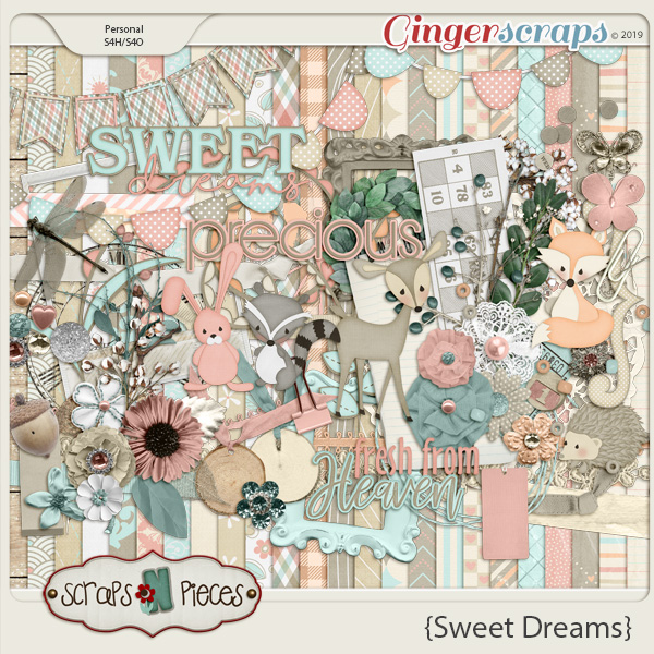 Sweet Dreams Kit by Scraps N Pieces
