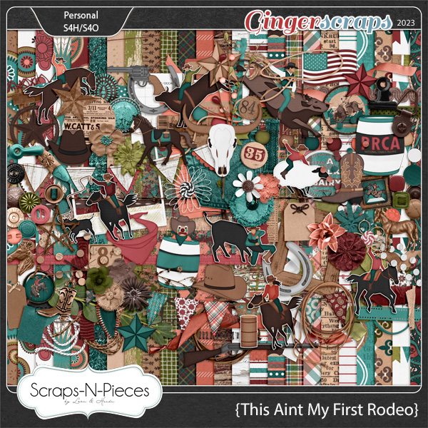 This Ain't My First Rodeo Bundled Kit by Scraps N Pieces