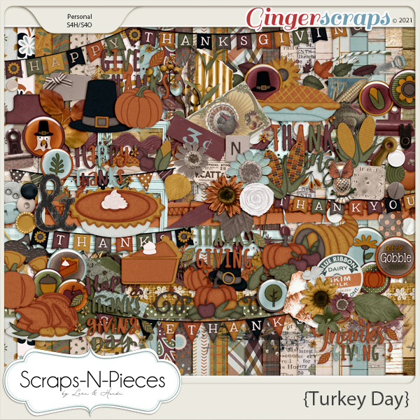 Turkey Day Kit by Scraps N Pieces