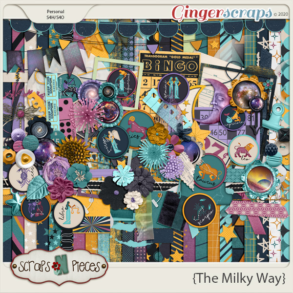 The Milky Way kit - Scraps N Pieces
