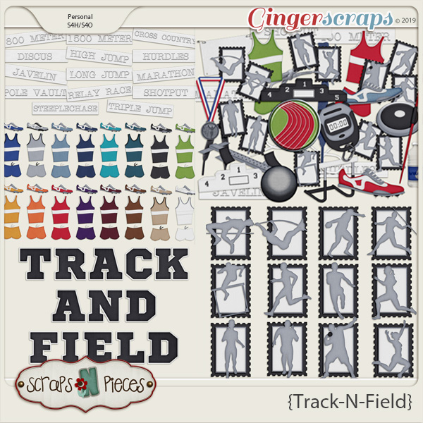 Track and Field Kit by Scraps N Pieces 