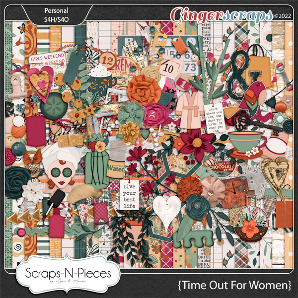 Time Out For Women Kit by Scraps N Pieces