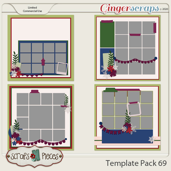 Template Pack 69 by Scraps N Pieces 