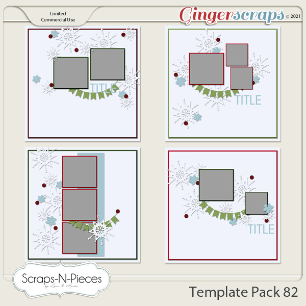 Template Pack 82 by Scraps N Pieces  