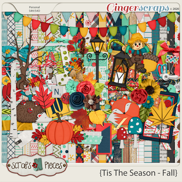 Tis The Season - Fall - Scraps N Pieces