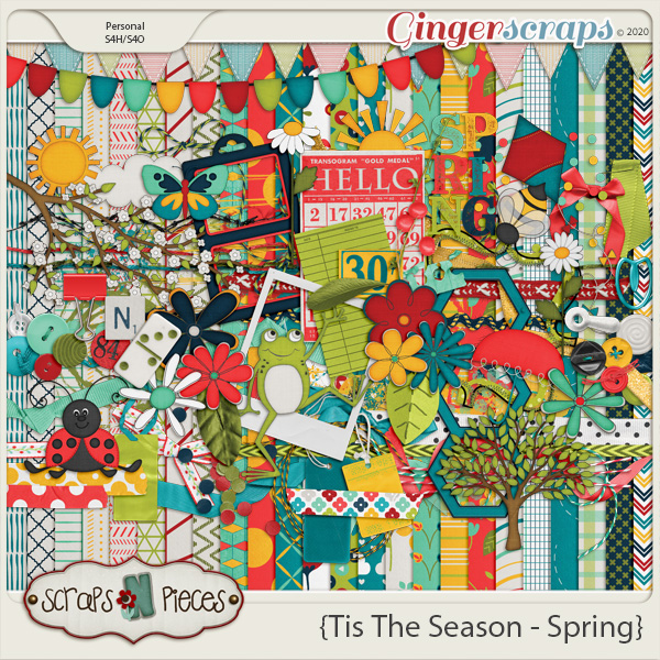 Tis The Season - Spring - Scraps N Pieces
