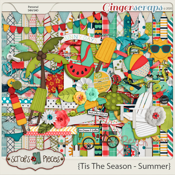 Tis The Season - Summer - Scraps N Pieces