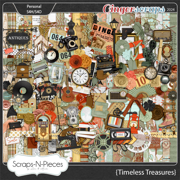 Timeless Treasures Kit by Scraps N Pieces