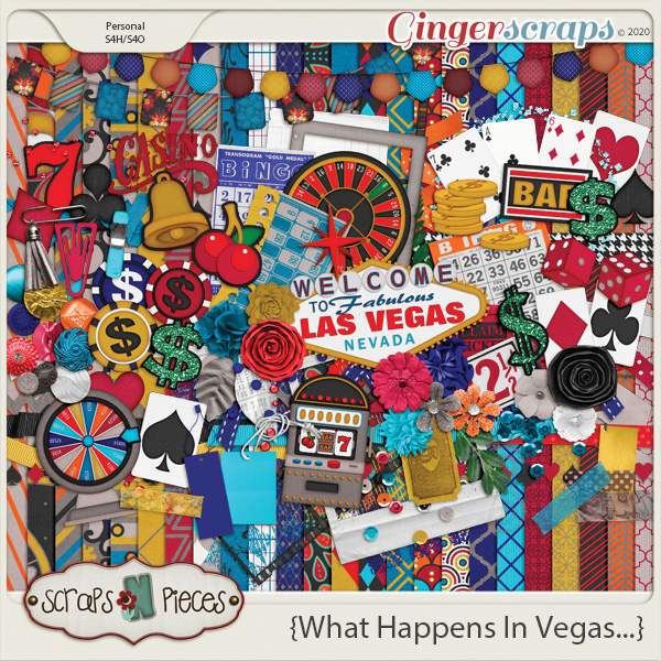 What Happens in Vegas Kit by Scraps N Pieces