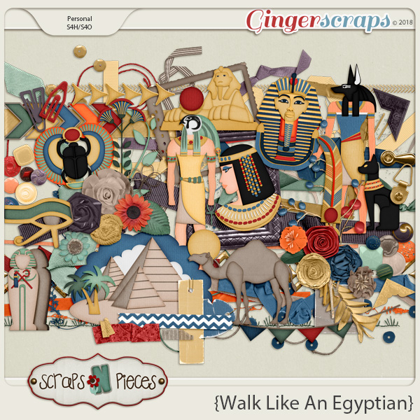 Walk Like An Egyptian Elements by Scraps N Pieces 