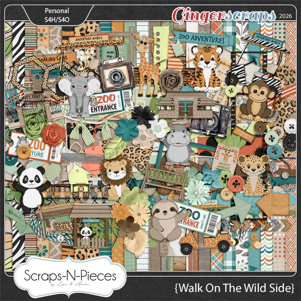 Walk On The Wild Side Kit by Scraps N Pieces