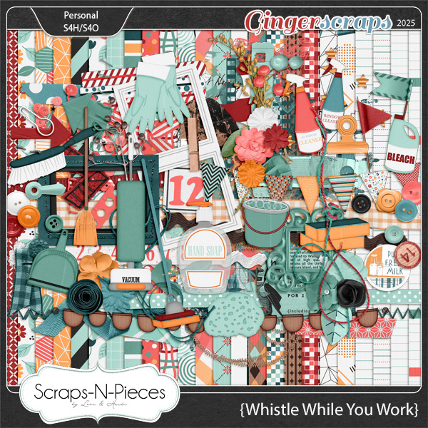 Whistle While You Work Bundled Kit by Scraps N Pieces